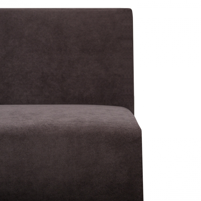 Canapea Ioana Eco 3 locuri fara brate Dark Brown [3]