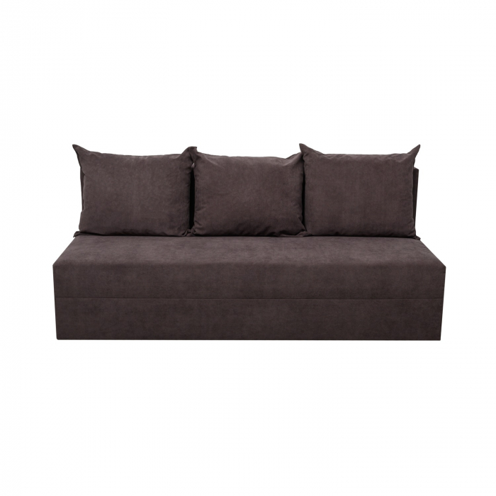 Canapea Ioana Eco 3 locuri fara brate Dark Brown [2]