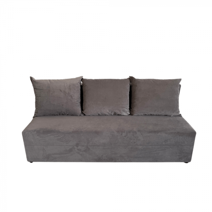 Canapea Ioana Eco 3 locuri fara brate Grey [3]