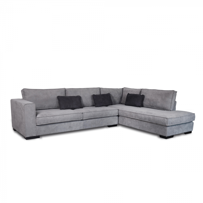 Coltar Brusseles Dark Grey de stanga