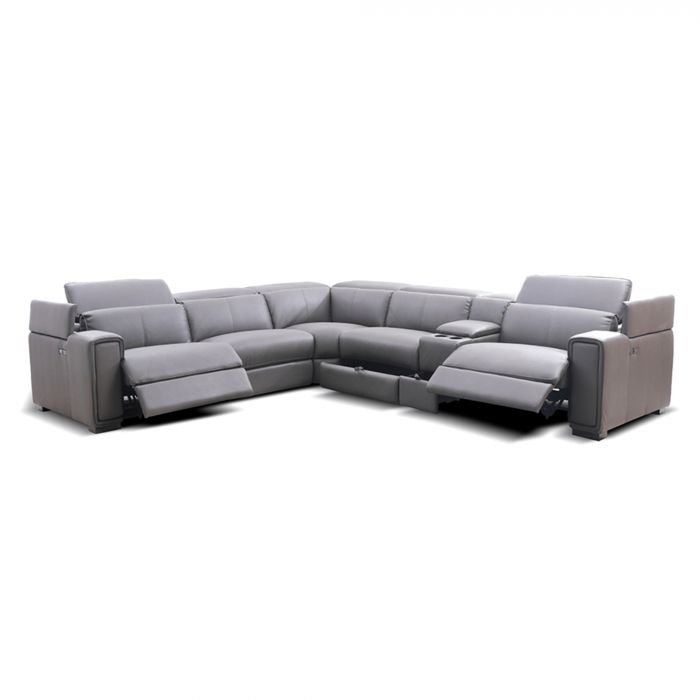 Coltar cu recliner electric Space Grey