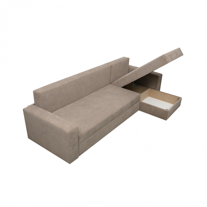 Coltar Ioana Mare cu brate Beige Melange [8]