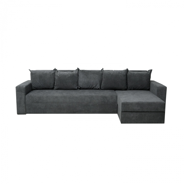 Coltar Ioana Mare cu brate Dark Grey [2]