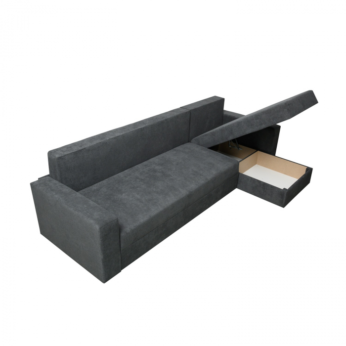 Coltar Ioana Mare cu brate Dark Grey [7]