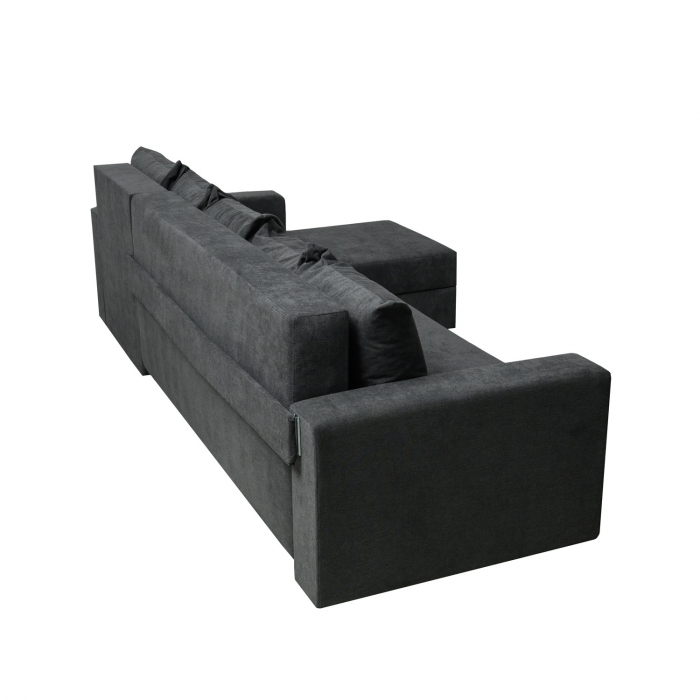 Coltar Ioana Mare cu brate Dark Grey [3]
