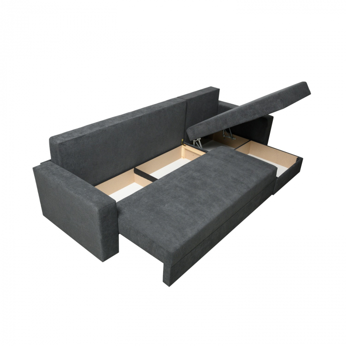 Coltar Ioana Mare cu brate Dark Grey [6]