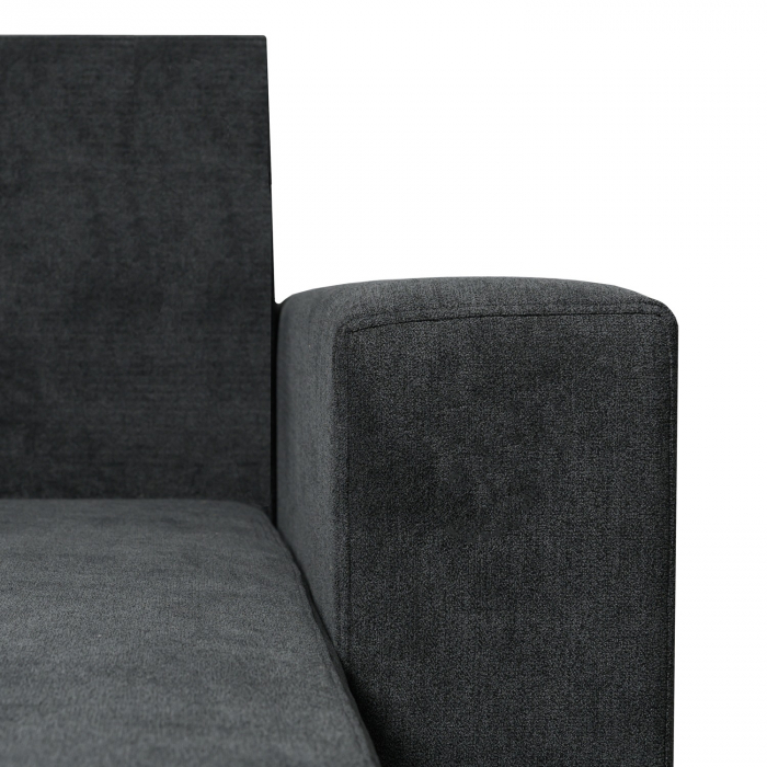 Coltar Ioana Mare cu brate Dark Grey [8]
