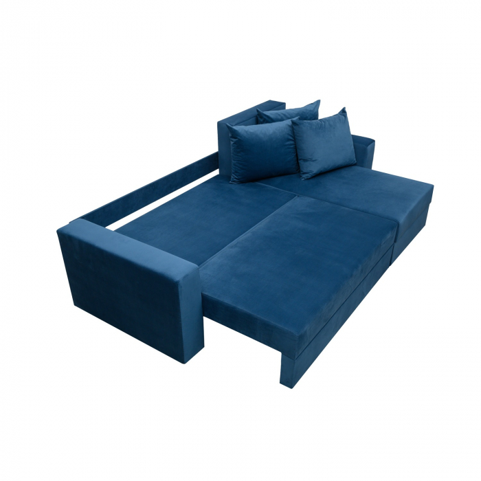 Coltar Ioana Mic cu brate Blue Velvet [5]