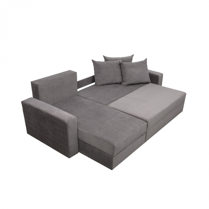 Coltar Ioana Mic cu brate Grey [5]