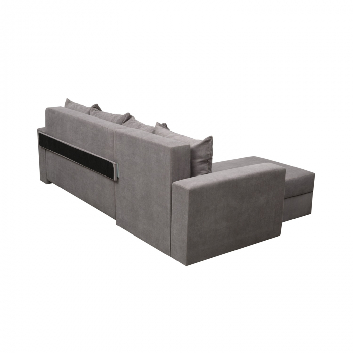 Coltar Ioana Mic cu brate Light Grey [4]