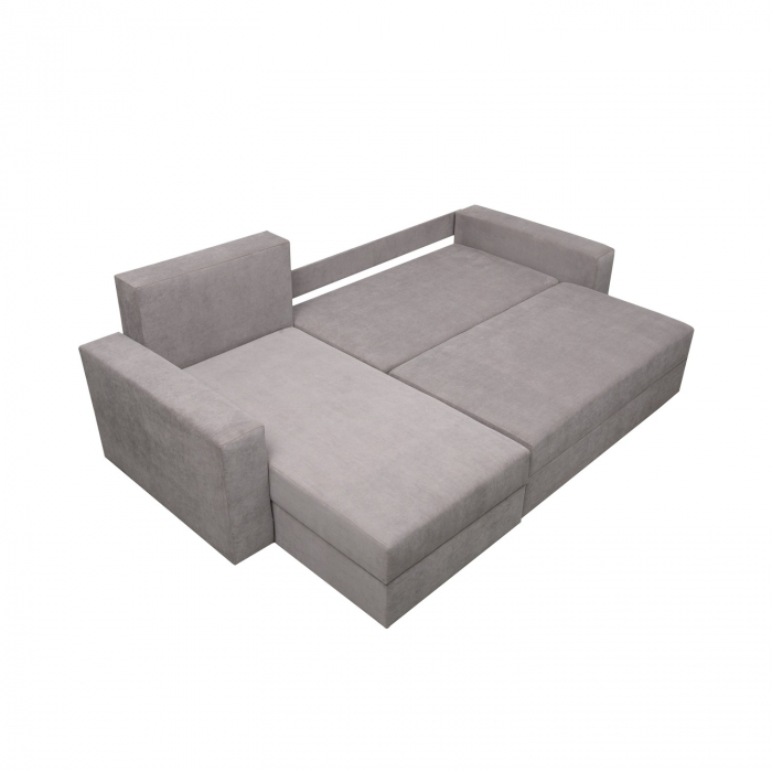 Coltar Ioana Mic cu brate Light Grey [5]