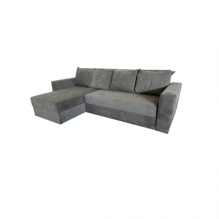 Coltar Ioana Mic cu brate Plush Grey [4]