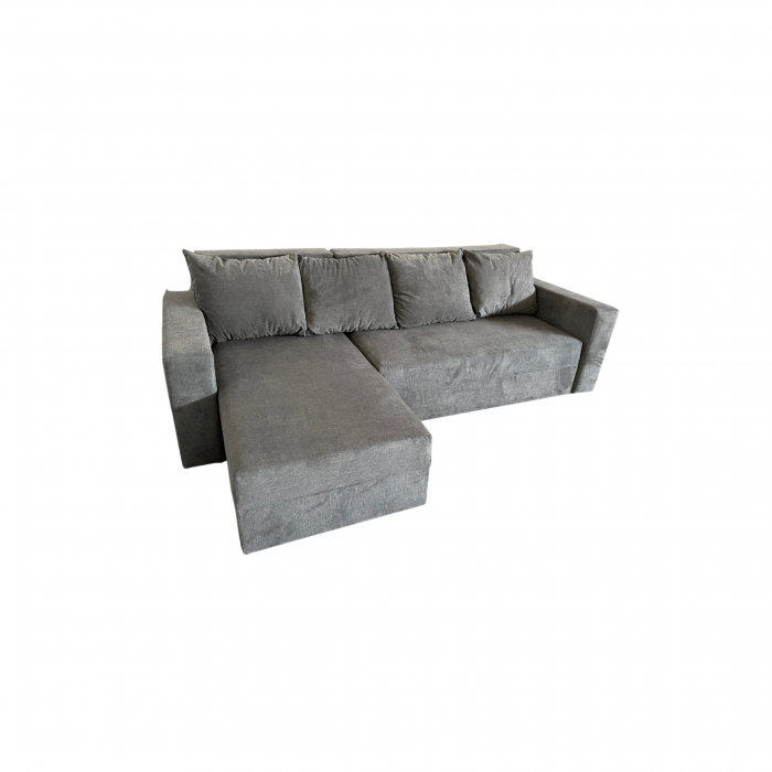 Coltar Ioana Mic cu brate Plush Grey [3]