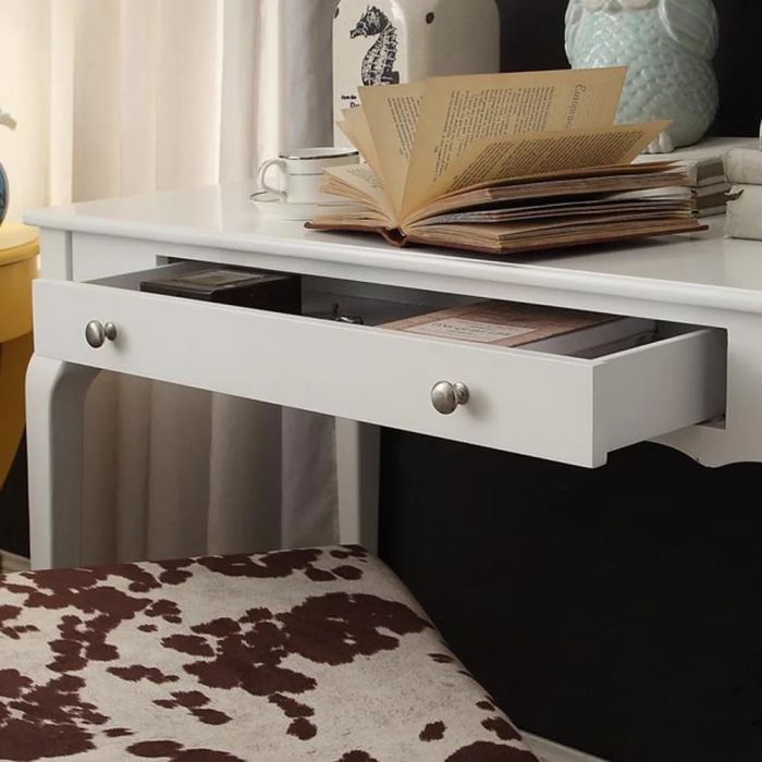 Consola cu sertar Sofia Pearl White [2]