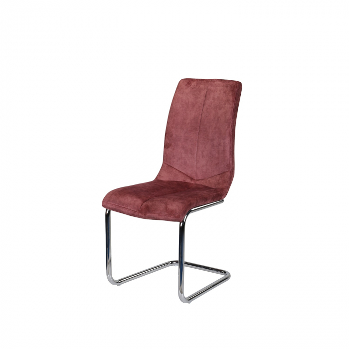 Set Scaune Agnes 4 bucati catifea Antique pink [3]