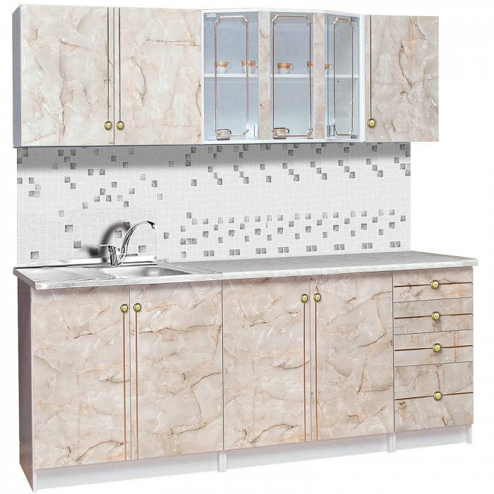 Mobila bucatarie moderna Karina 2 metri [4]