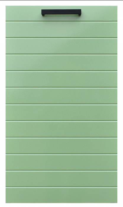 bucatarie mdf verde lucios 2 metri mobilier modern [3]