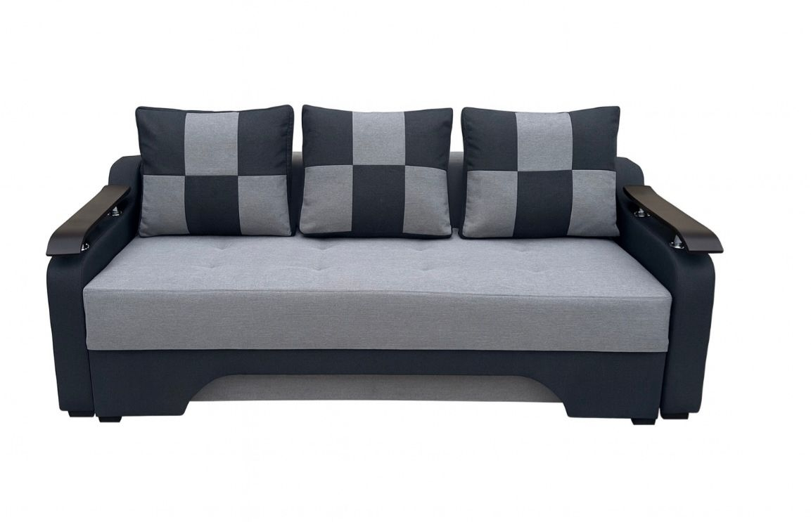 Canapea extensibila Andreea gri inchis/ gri deschis [2]