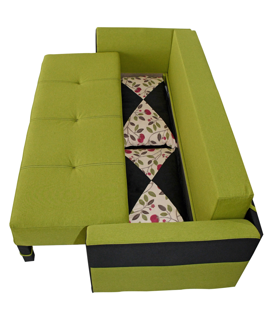 Canapea extensibila Delia Verde [4]