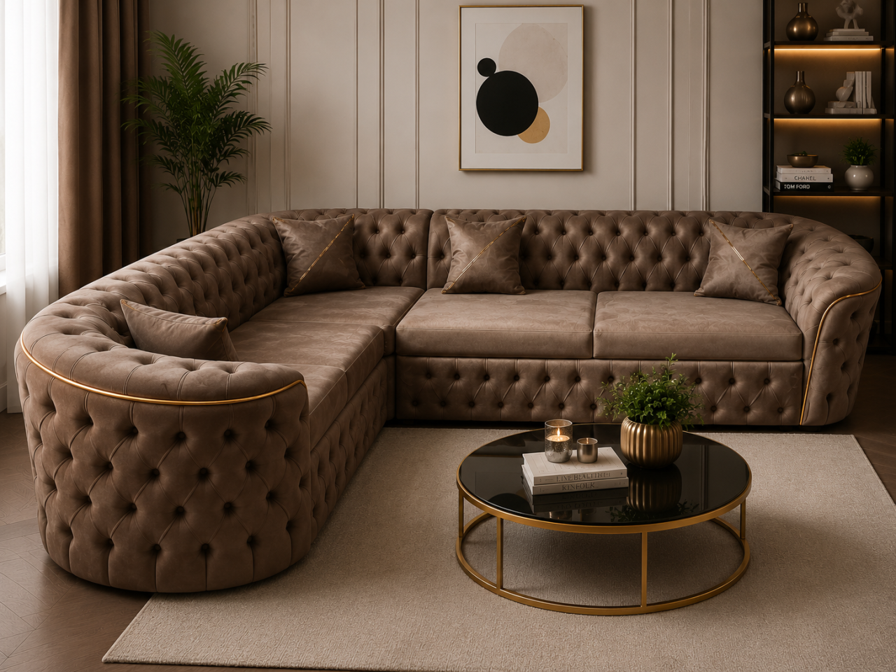 Coltar Concept extensibil cappuccino [2]