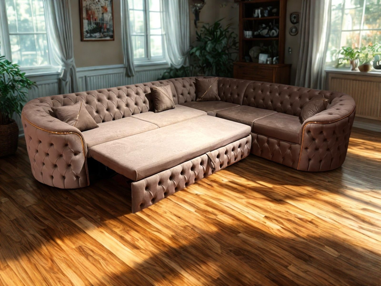 Coltar Concept extensibil cappuccino [4]