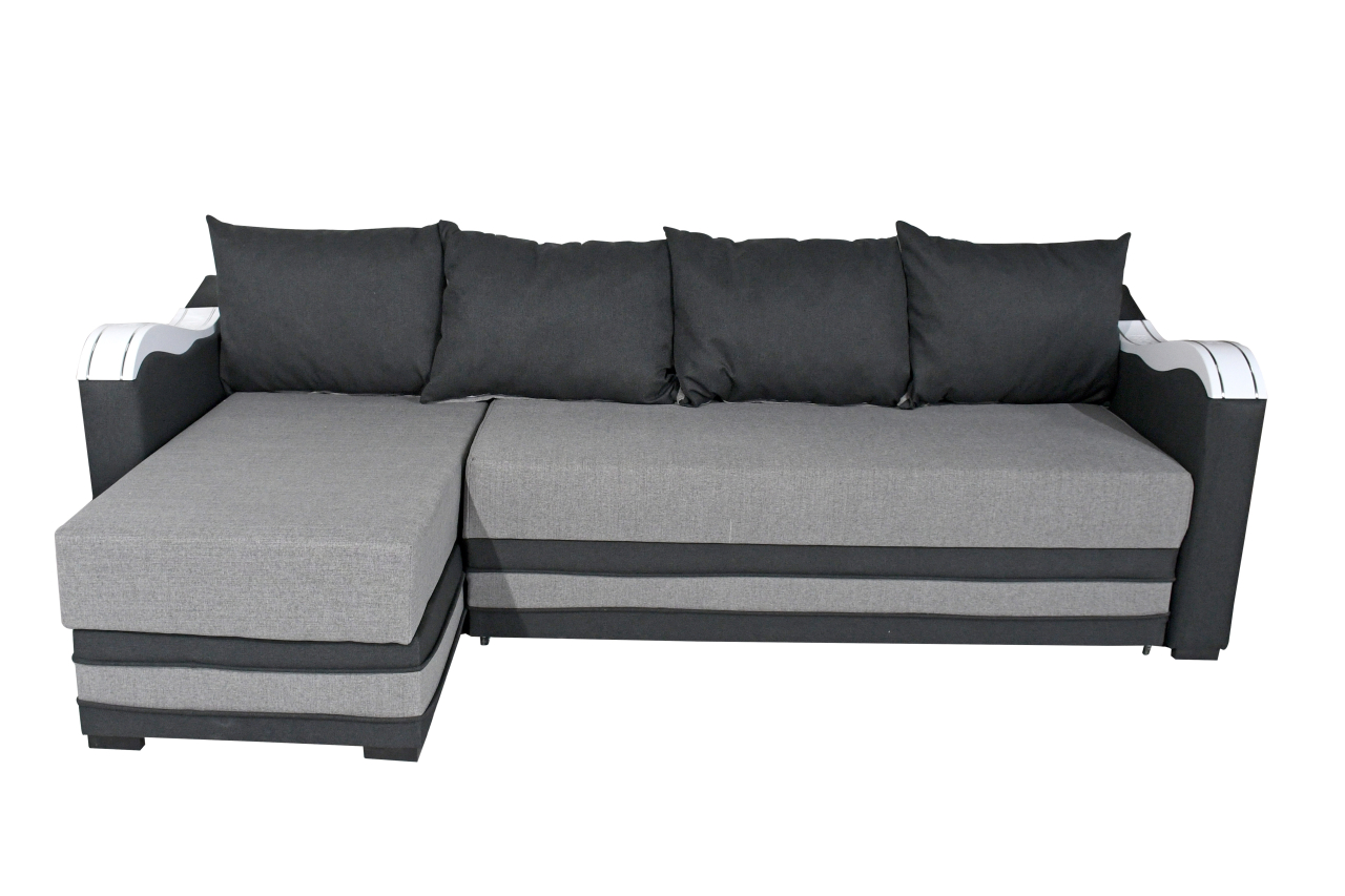 Coltar extensibil Lucia Gri/negru [5]