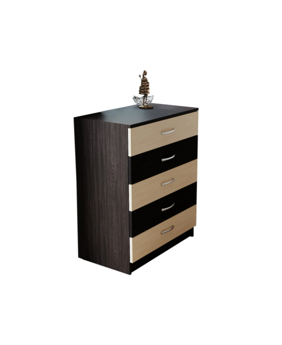 Comoda 5 sertare wenge+mesteacan [10]