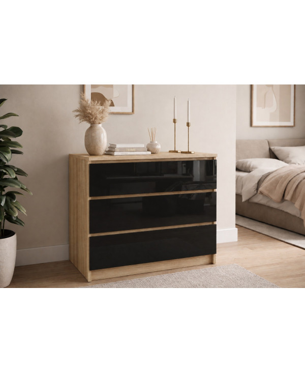 Comoda ARIA 3 sertare, 70x40x77cm, [12]
