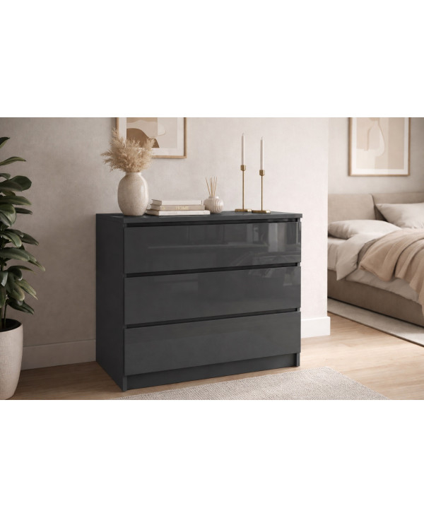 Comoda ARIA 3 sertare, 70x40x77cm, [10]