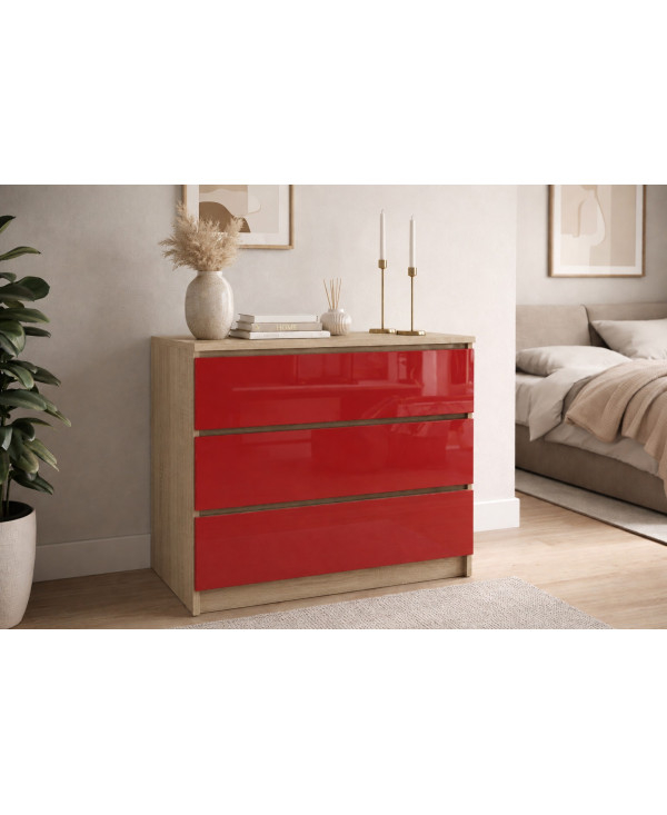 Comoda ARIA 3 sertare, 70x40x77cm, [13]