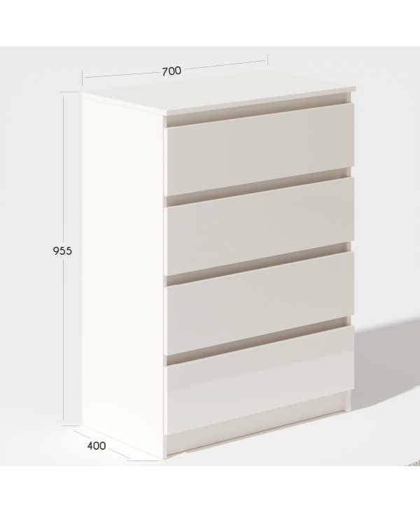 Comoda ARIA 4 sertare, 70x40x96cm [8]
