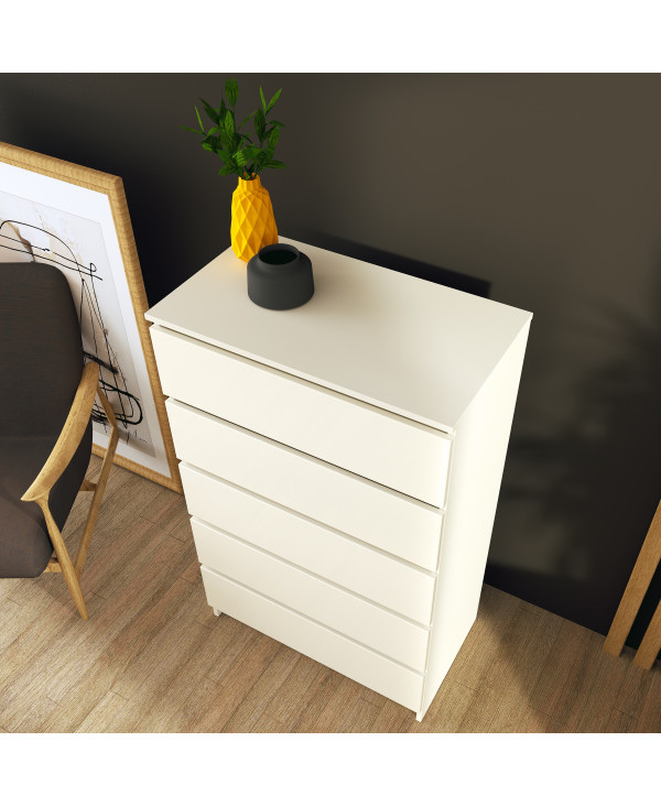 Comoda ARIA 5 sertare, 70x40x112cm [4]