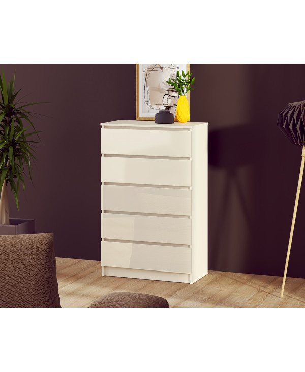 Comoda ARIA 5 sertare, 70x40x112cm [3]