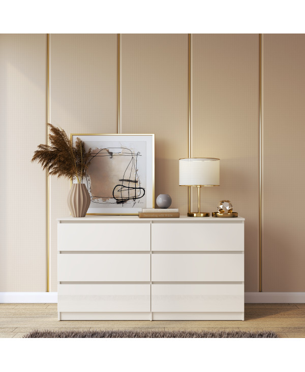 Comoda ARIA 6 sertare, 120x40x77cm [2]