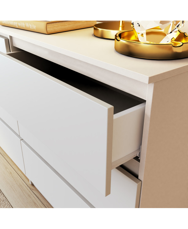 Comoda ARIA 6 sertare, 120x40x77cm [6]