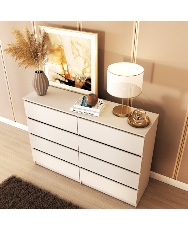Comoda ARIA 8 sertare, 120x40x97cm [5]