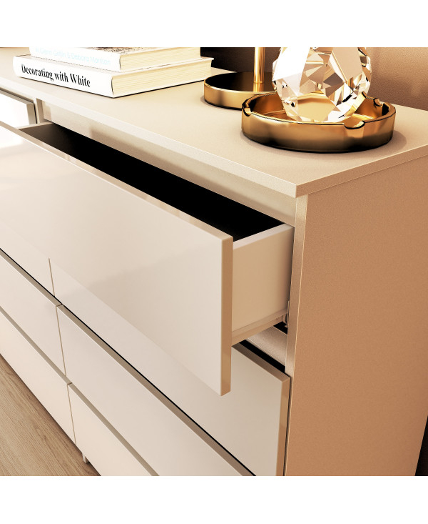 Comoda ARIA 8 sertare, 120x40x97cm [6]