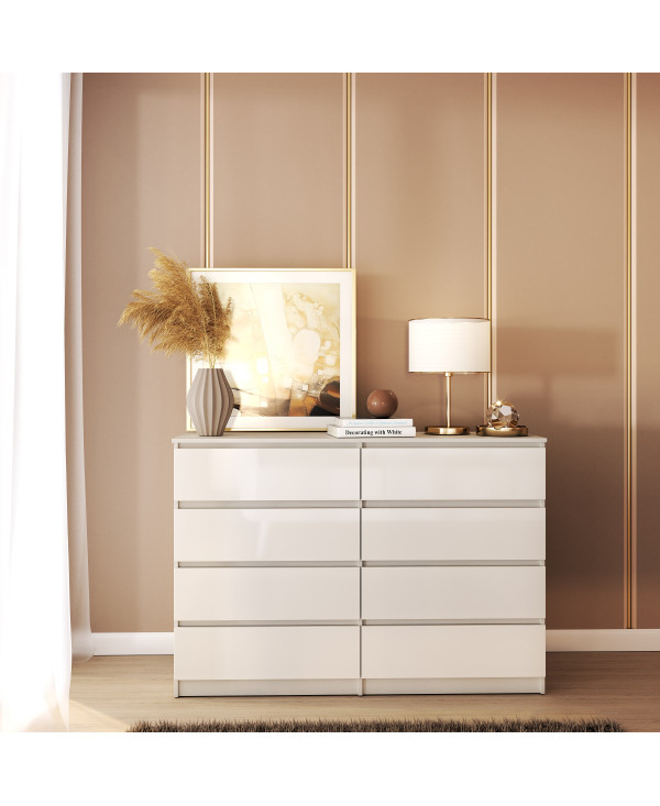 Comoda ARIA 8 sertare, 120x40x97cm [3]