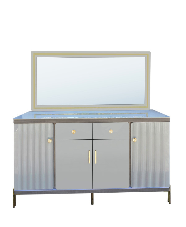Comoda Royal Grey, 160x40x90cm [2]