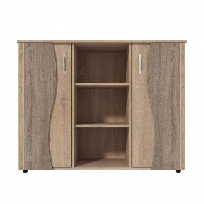 Comoda Tineret, 120x45x95cm, sonoma+truffe [3]