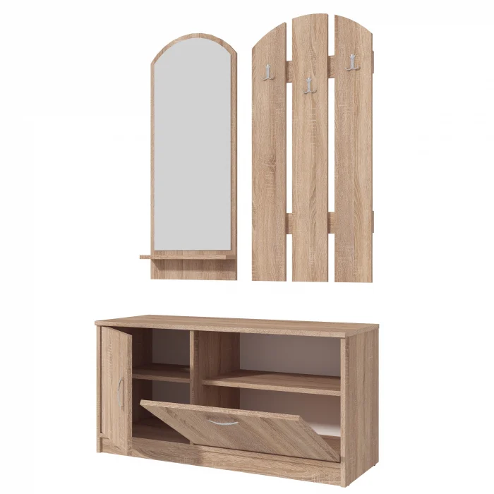 Cuier Olga Ro,100x36x150 cm, Sonoma [5]