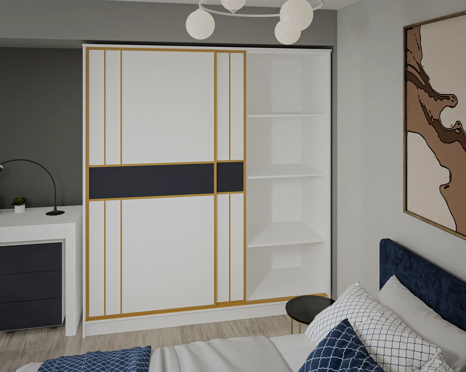 Dressing BD16, 180x50x200cm [3]