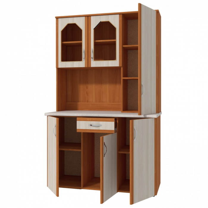 Dulap 120 pal, 121x33/60x197cm cires+mesteacan [5]