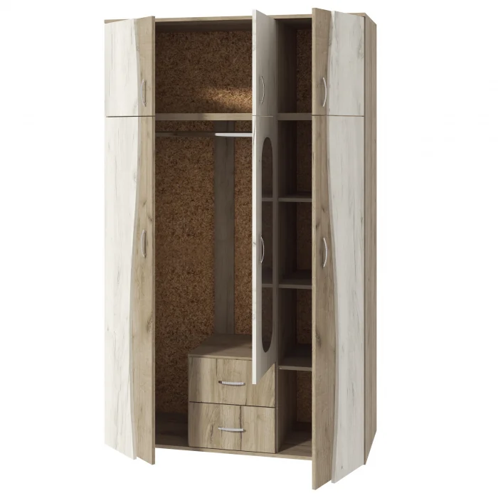 Dulap 3Usi S, 120x50x198 cm, K002+K001 [3]