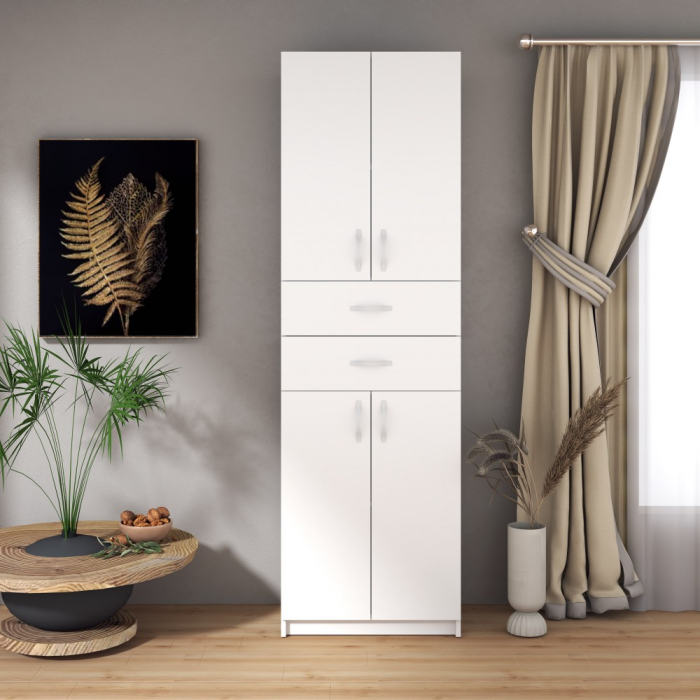 Dulap KSC-11 RO, 60x37x196 cm, alb [8]