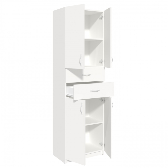 Dulap KSC-11 RO, 60x37x196 cm, alb [12]