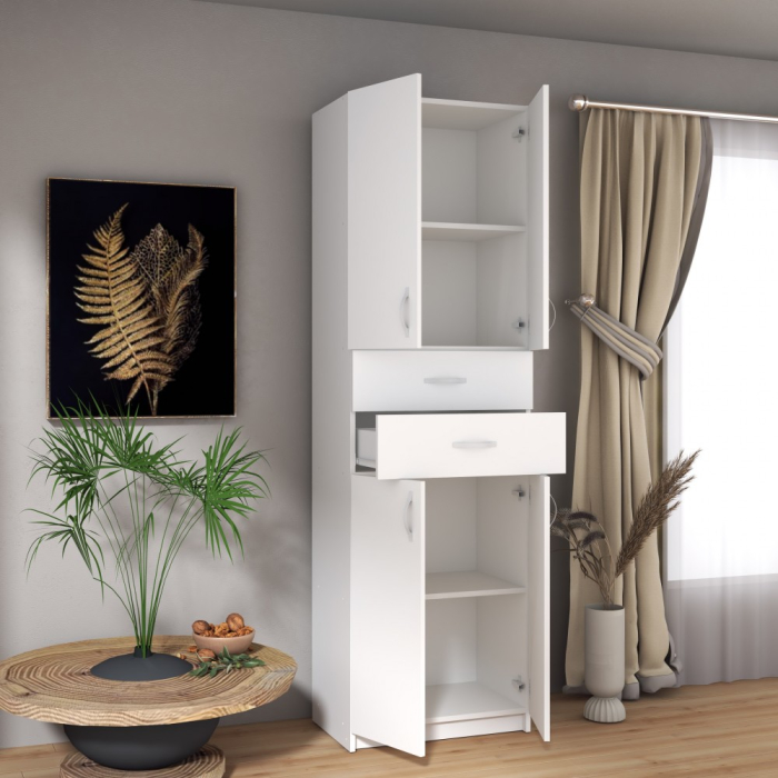 Dulap KSC-11 RO, 60x37x196 cm, alb [9]