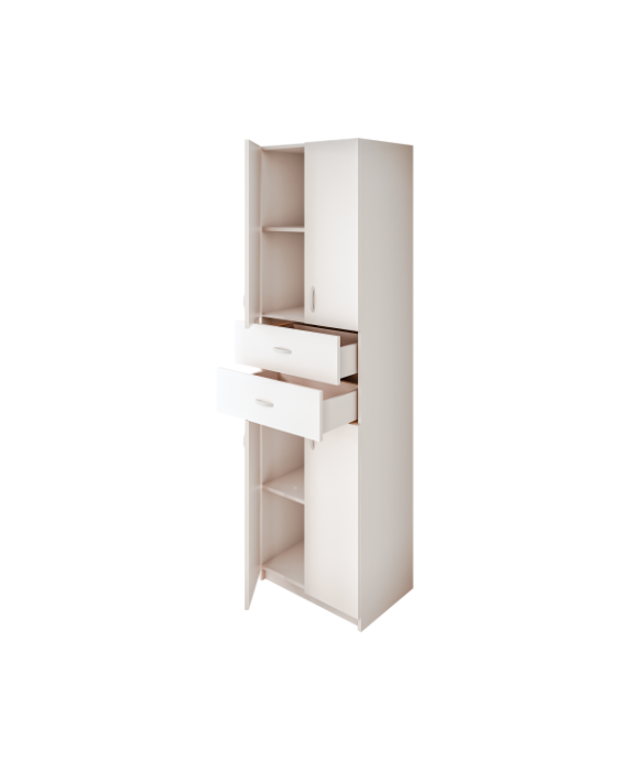 Dulap KSC-11 RO, 60x37x196 cm, alb [4]