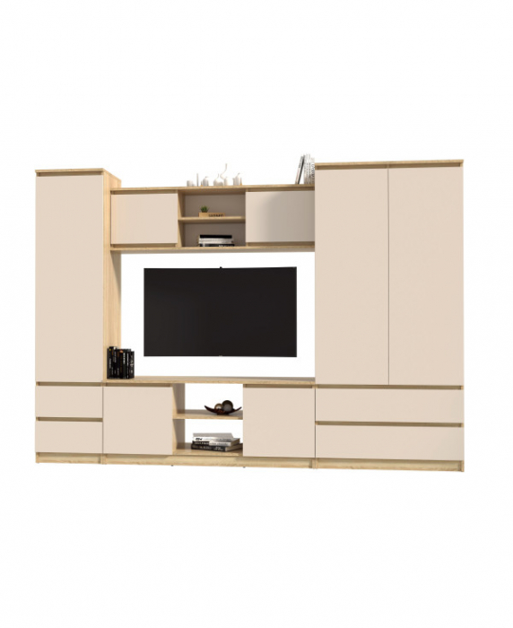 Living Chelsea, Cappuccino 270x190x51cm [4]