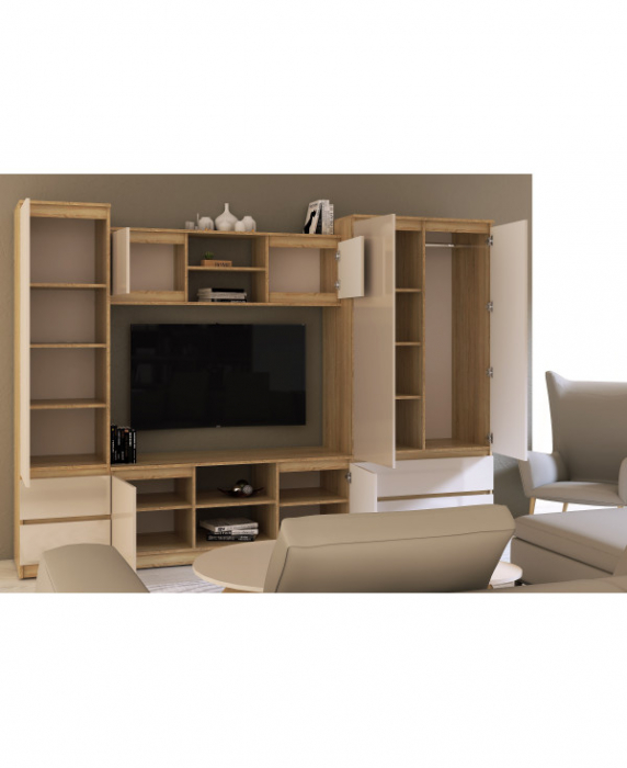 Living Chelsea, Cappuccino 270x190x51cm [2]